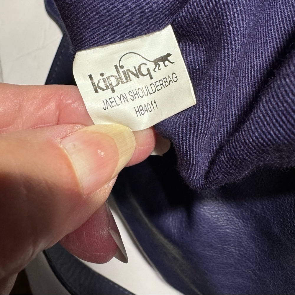 Kipling Purple Shoulder Bag - Picture 8 of 8